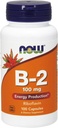 NOW Βιταμίνη B-2 (ριβοφλαβίνη) 100mg, 100 Κάψουλες (πακέτο των 3)