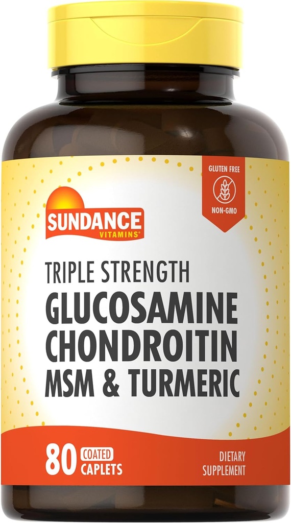 Sundance Glucosamine Chondroitin με MSM και Turmeric 