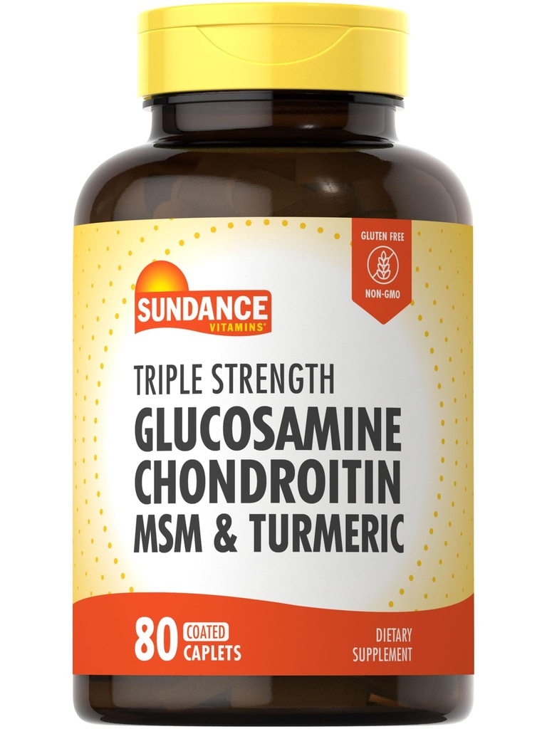 Sundance Glucosamine Chondroitin με MSM και Turmeric 