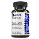 Premier Research Labs Premier DHA - Vegan DHA με Ωμέγα 3 Λιπαρά Οξέα, Algae Based DHA for Women & Men, Natural DHA Supplement Κατάλληλο για Vegans- 60 κάψουλες χορτοφαγικού Softgel