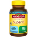 Nature Made Super B Complex Βιταμίνες για γυναίκες και άνδρες, Συμπλήρωμα διατροφής για την υποστήριξη του μεταβολισμού ενέργειας, Super Vitamin B Complex, 60 Softgels, 60 Ημέρα προσφοράς