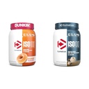 Dymatize ISO100 Hydrolyzed Protein Powder, 100% Whey Isolate, Dunkin' Glazed Donut Flavor, 20 μερίδες & ISO100 Hydrolyzed Protein Powder, 100% Whey Isolate Protein, 25g πρωτεΐνης, 5.5g BCAAs