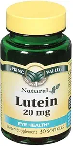 Spring Valley - Lutein 20 mg, 30 Softgels