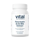 Vital Nutrients Pancreatin & Ox Bile Extract 500mg 