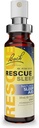 Bach RESCUE SLEEP Spray 20mL, Φυσικό Sleep & Stress Relief Aid, Ομοιοπαθητικό Απόσταγμα Λουλούδι, Vegan, Χωρίς Μελατονίνη, Ζάχαρη, και Γλουτένη, Μη Ναρκωτικό, Μη-Habit Forming
