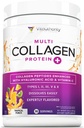 Multi Collagen Peptides Σκόνη για γυναίκες - Hydrolyzed Flavored Collagen Powder for Women with Types I II III V & X Vitamin C & Hyaluronic Acid for Hair Skin and Nails (Tropical Punch) - 30 Σερβιρίσματα
