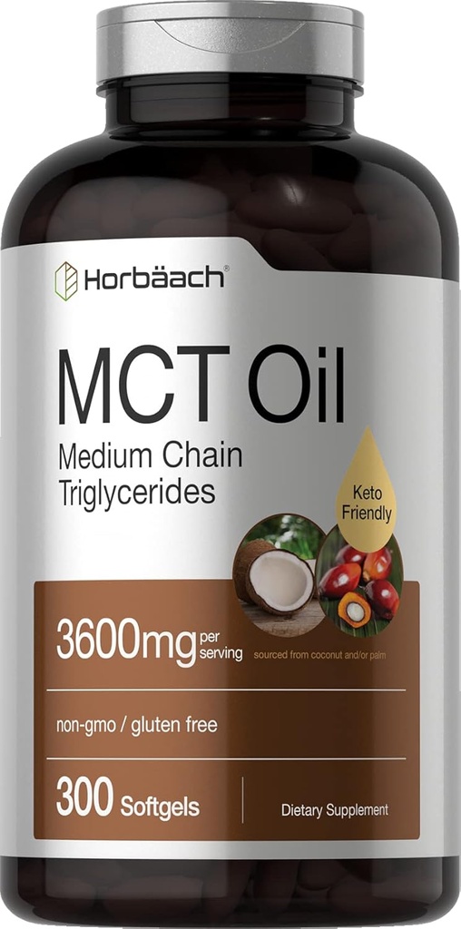 Χάπια Λάδι Horbäach MCT 