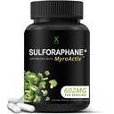 HUMANX Sulforafane+ 602mg - ΗΠΑ Trid Party Tested - Σουλφοραφάνη με εκχύλισμα σπόρων μπρόκολου & Moringa - Υποστηρίζει Αντιοξειδωτική Παραγωγή, Αποτοξίνωση, & Κυτταρική Υγεία - Συμπλήρωμα μπρόκολου