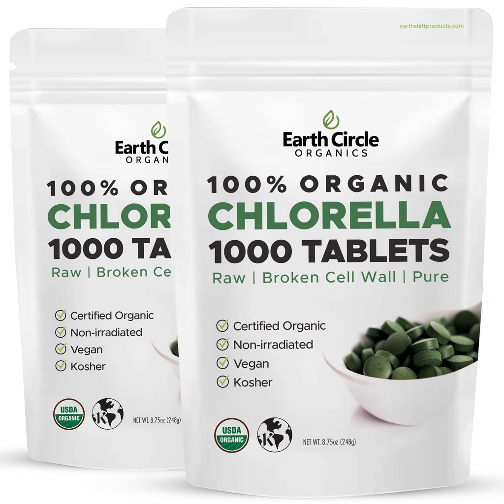 Βιολογικά Δισκία Chlorella 1.000 Count 