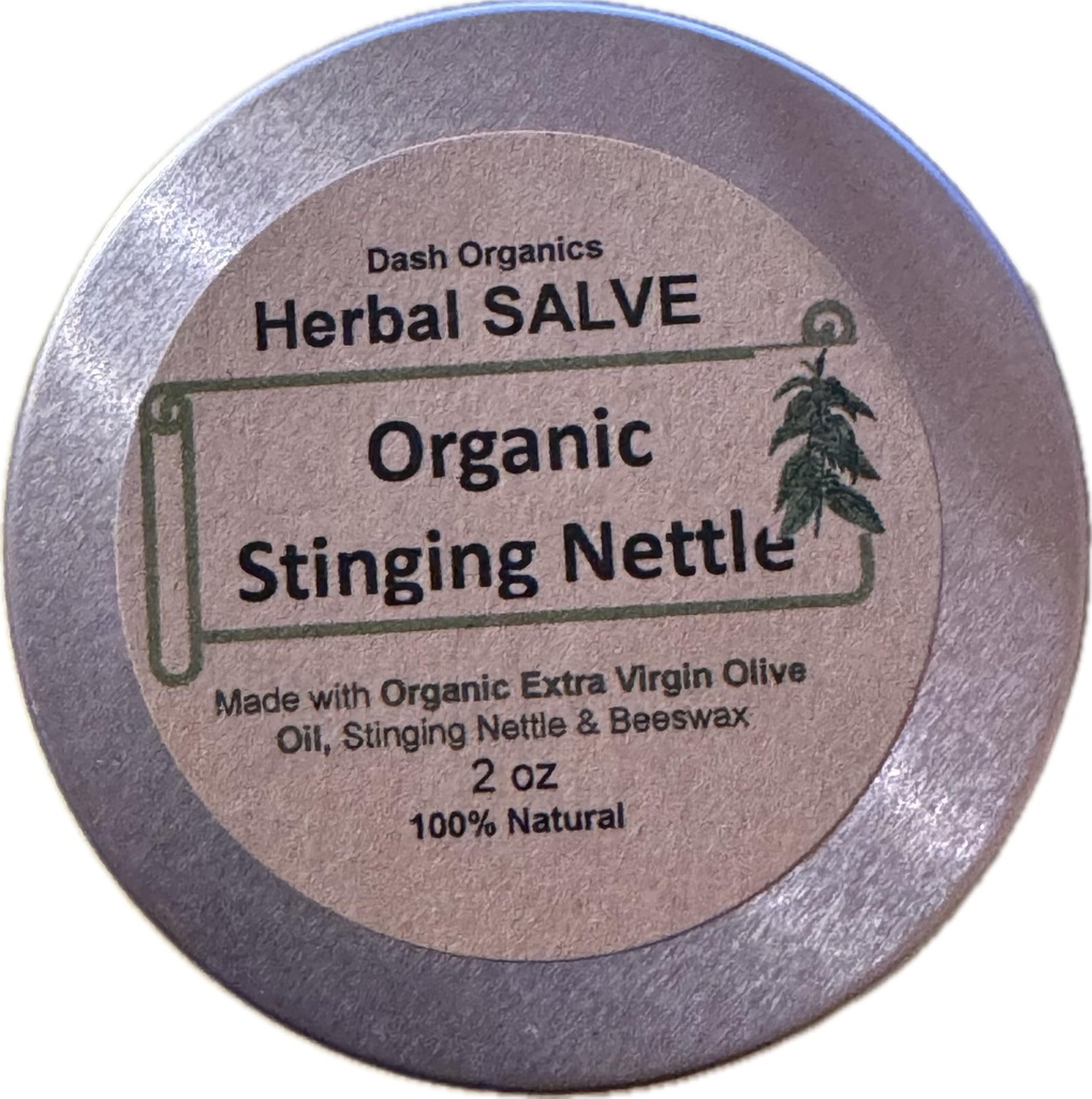 Organic Stinging Nettle Salve | 2oz | Unscented | Chemical and Preservative Free Makeup Remover and Makeup Primer
