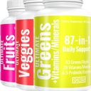 SHIZAM Super Green Φρούτα & Veggie Κάψουλες 