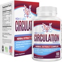 2-Month Vein & Leg Circulation Supplement | 8-in-1 Formula | Circulation Health Support Supplements | Veins & Legs | Men & Women | 180 Capsules