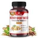 Ultra Horny Goat Weed Tongkat Ali Maca Root Tribulus - Increase Energy, Stamina & Performance with Fadogia Ashwagandha Ginseng L-Arginine (90 Count (Pack of 1))