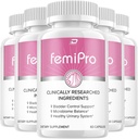 FemiPro συμπλήρωμα - Probiotic Femi Pro χάπια, FemiPro 24 ώρες υποστήριξης μικροβιομέτωπο προβιοτικός έλεγχος ούρων υγεία, Femie Pro Κριτικές (5 συσκευασία - 300 κάψουλες)