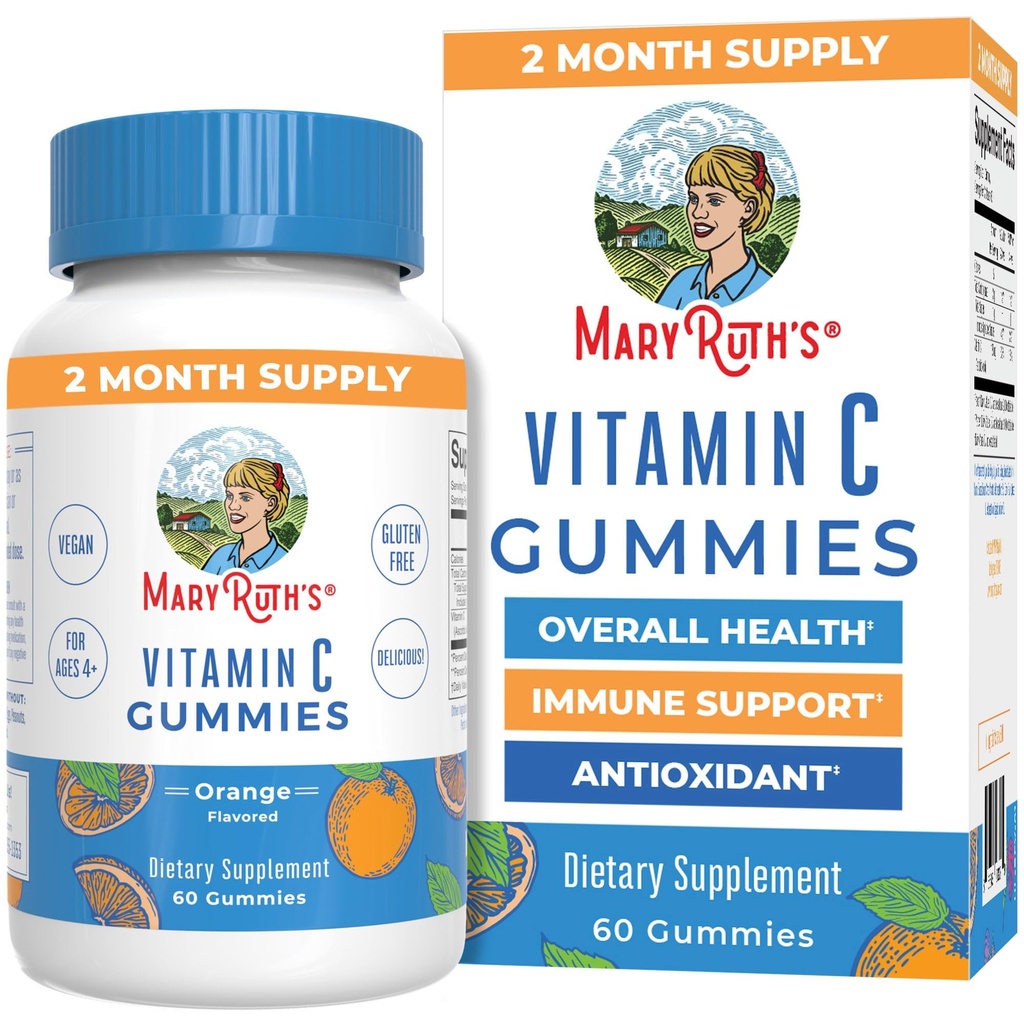 MaryRuth Organics Vegan Vitamin C Gummies 