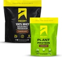 Ascent Whey 4 lb + Plant Protein Powder 18 Servings - Chocolate
