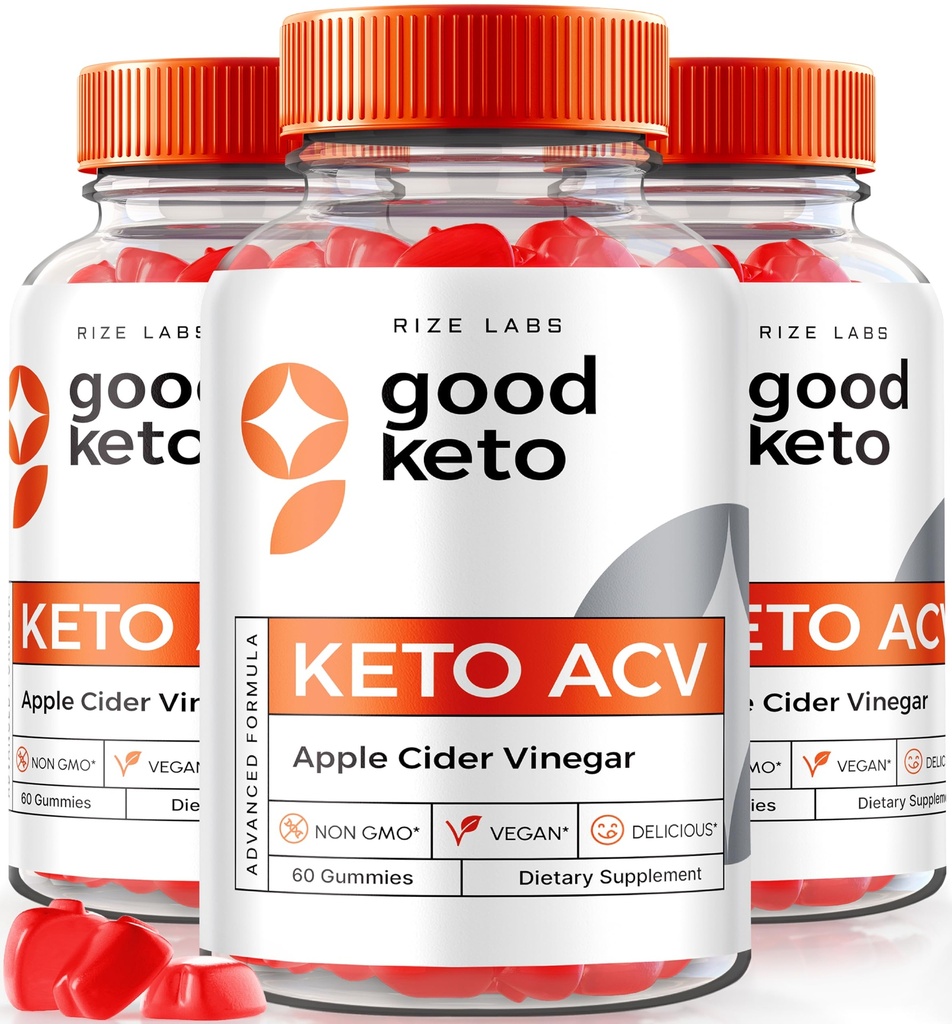 (3 Pack) Good Keto ACV Gummies - Good Keto BHB Gummies Weight Loss - Good Keto Gummies Oprah Keto+ACV Winfrey Shark Gummy Tank Belly Fat Diet AC Gummies Reviews Gomitas Vegan (180 Gummies)