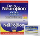 Neurobion Dolo Pain Reliever, Fever Reducer, Extra Strength, Fuerte, Alivia el Dolor, Reduce la Fiebre Dispenser 50 x 2 δισκία