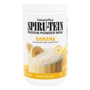 Natures Plus SPIRU-TEIN, Μπανάνα - 1.2 λίβρες - Φυτοβασισμένη πρωτεΐνη Shake - Μη ΓΤΟ, χορτοφάγοι, χωρίς γλουτένη - 16 Σερβίρει