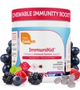 Zahler Kids Immune Support Supplement with Elderberry, Zinc and Vitamin C D3 A - Μασώμενα δισκία σταφυλιού - Kosher for Kids Ηλικίες 4 και Up, 60 Count