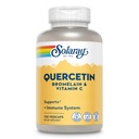 SOLARAY Quercetin με Βρομελαΐνη και Βιταμίνη C - Συμπλήρωμα Ανοσολογικής Υποστήριξης - Αντιοξειδωτικό και Καρδιολογικό Σύμπλεγμα Υγείας με Quercetin 500mg και 1235mg VIT C - Vegan, 60-Day Εγγύηση, 60 Serv, 120 VegCaps
