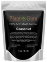 Ενεργοποιημένη σκόνη άνθρακα 8 oz. Coconut - βαθμού τροφίμων Kosher μη-GMO - λεύκανση δοντιών, μάσκα προσώπου και σαπούνι παρασκευής. Προάγει τη Φυσική Αποτοξίνωση και Βοηθά στην Πέψη