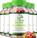 Βότανο Αρμονία Gummies για άνδρες και γυναίκες - Βότανο Αρμονία Gummy, Βότανο Αρμονία εγχύεται με εκχύλισμα κάνναβης, Βότανο Αρμονία Φυσικό Hemp Supplement Κριτικές (5 Pack - 300 Gummies)