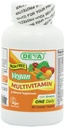 DEVA Vegan Iron-free Multivitamin & Mineral Supplement, Green Food Blend, Spirulina, Chlorella, Ashwagandha, Broccoli, 90 Επικαλυμμένα δισκία