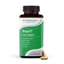 LifeSeasons Puri-T - Liver Cleanse & Detox συμπλήρωμα υποστήριξης - ρεσβερατρόλη, N-Acetyl Cysteine, Milk Thittle, Artichoke & Turmeric - Υποστηρίζει την αναγέννηση ιστών & υγιή ροή χολής - 60 κάψουλες