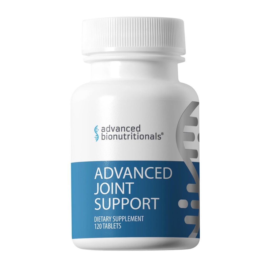 Advanced Bionutritionals Advanced Joint support Supplement, Relieve Joint Disfort, Calcium, Glucosamine, 5- Loxin, Κατασκευασμένο στις ΗΠΑ, 120 δισκία