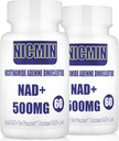 800MG Liposomal NAD+ με TMG 300MG, Πραγματικό συμπλήρωμα NAD+, Superior Abvorces Boost NAD Plus για την ενέργεια κυττάρων, την υγιή γήρανση και την αποκατάσταση μυών 120 κάψουλες (πακέτο του 2)