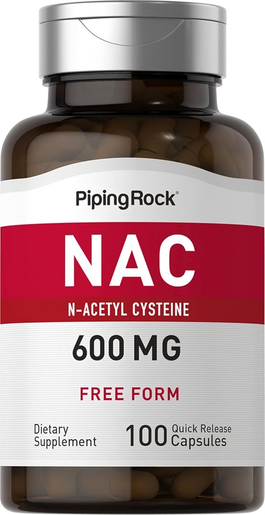 Piping Rock NAC συμπλήρωμα N-Acetyl Cysteine 