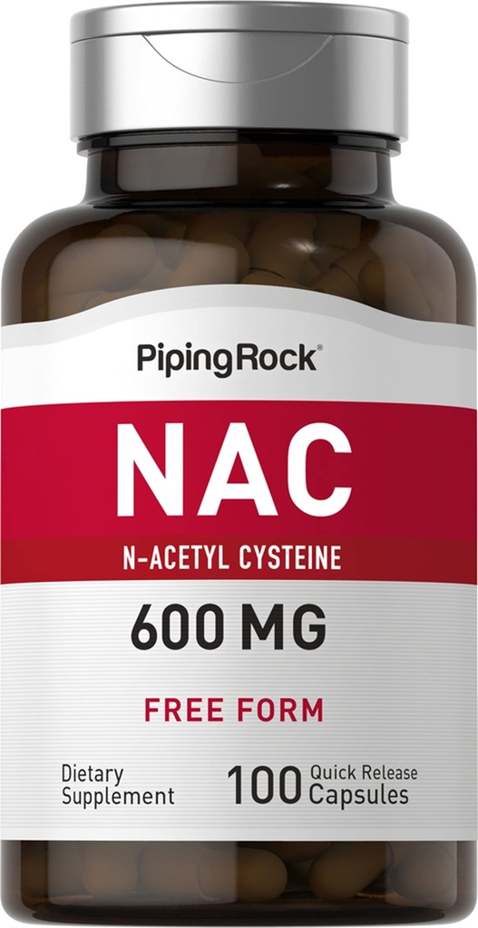 Piping Rock NAC συμπλήρωμα N-Acetyl Cysteine 