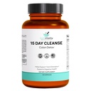15-Day Cleanse Colon – Detox & Gut Health Support with Probiotics, Aloe Vera, Licorice Root & Psyllium Husk – Υποστηρίζει Digestive, Immune, and Kidney Health for Men & Women