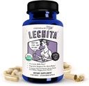 Legendairy Milk Lechita, Supports Milk Flow, Organic Fenugreek Δωρεάν συμπλήρωμα θηλασμού, Βιολογικό μάραθο & γλυκάνισο, Κατασκευασμένο στις ΗΠΑ, 60 κάψουλες Vegan