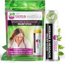Ημικρανία Ανακούφιση και πονοκέφαλος ανακούφισης Balm Stick Roll On – 100% Βιολογική Βότανο Balm – Γρήγορη ανακούφιση από τον πονοκέφαλο, ημικρανία, Stuffy Συμφόρηση μύτης, ένταση του λαιμού – Δεν παρενέργειες Vapor Rub