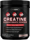 ZEBORA Micronized Creatine Monohydrate Powder, Creatine Monohydrate for Women-Men, Βοηθά την αποκατάσταση των μυών, ενισχύει το μέγεθος των μυών & τη δύναμη με 5G Creatine και 1G Taurine