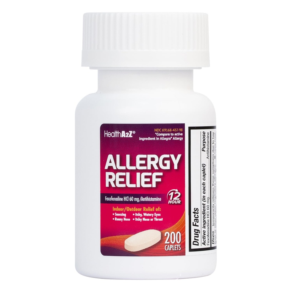 HealthA2Z® Fexofenadine Hydrochloride 60mg 