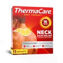 ThermaCare Heat Wraps for Neck & Shoulder Pain Relief - Φορητές αυτοκόλλητες πάνες θέρμανσης με 16ωρη Θεραπευτική Θερμότητα - Χωρίς φάρμακα Μυϊκές & Κοινές Καταπραϋντικές Επιθέματα - Μεγάλη - 11-Count