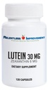 Υψηλή ισχύς 30mg Lutein Plus 6mg Ζεαξανθίνη 120 Vege-Κάψουλες Φυσικό εκχύλισμα Marigold για την υγεία των ματιών Όχι Fillers 100% Ενεργό υλικό