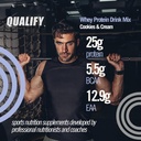 Cookies & Cream Protein Powder. 25g Protein Shake Powder for Post Workout Recovery, Smoothie & Baking. Gluten & Sugar Free, Highly Kosher, Amino Acids (5.5g BCAA, 2.7g Leucine), 23 Servings