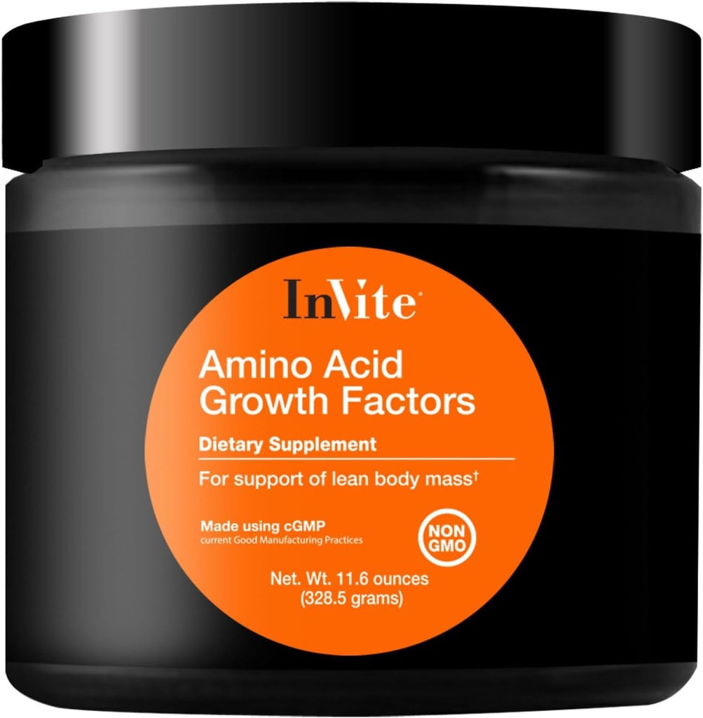 Υγεία Πρόσκλησης Amino Acid Growth Factors - Υποστηρίζει τους μυς, ανοσοποιητικό, Digestive και Circulatory Health - Περιέχει L-Γλουταμίνη, L-αργινίνη, L-Ορνιθίνη, L-Λυσίνη, και Γλυκίνη - 30 Υπηρεσίες