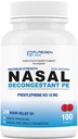 Puregen Labs Nasινικό αποσυμφορητικό PE 100 δισκία 