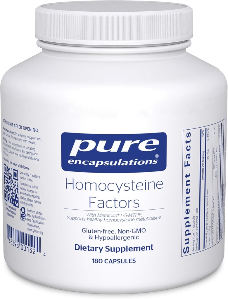 Pure Encapsulations Homocysteine Παράγοντες 