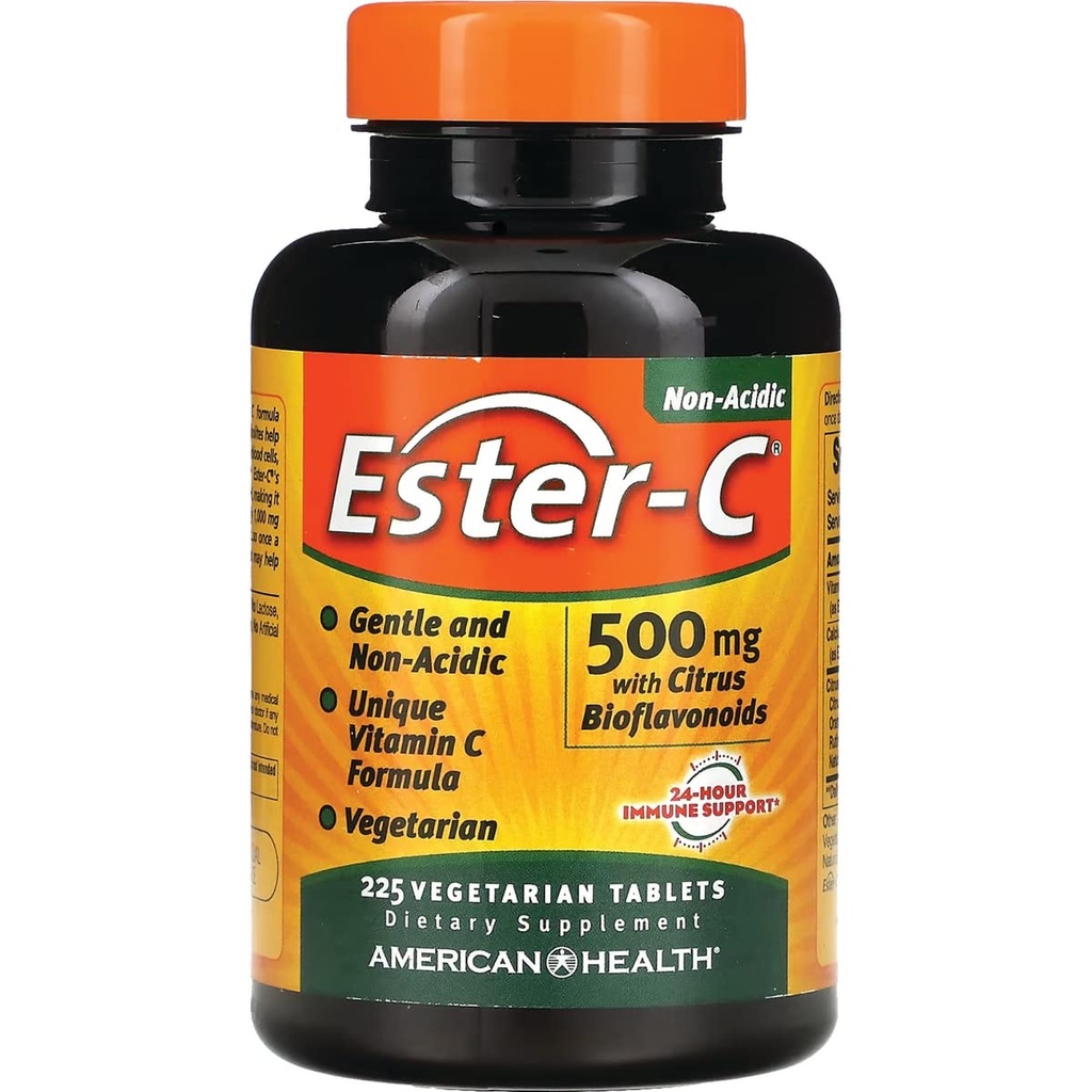 Ester-Vitamin C με Citrus Bioflavonoids 500 Milligrams 225 Veg Tabs
