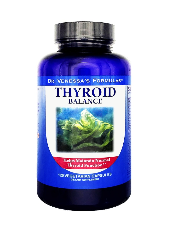 Dr. Venessa’s Formulas™ Thyroid Balance 120 Vegetarian Capsules