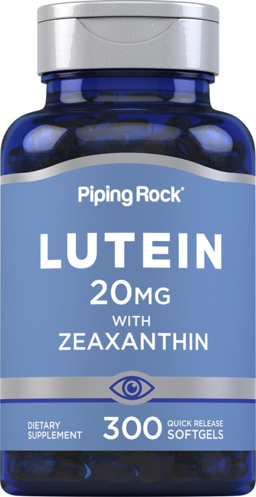 Piping Rock Lutein και Zeaxanthin συμπλήρωμα 