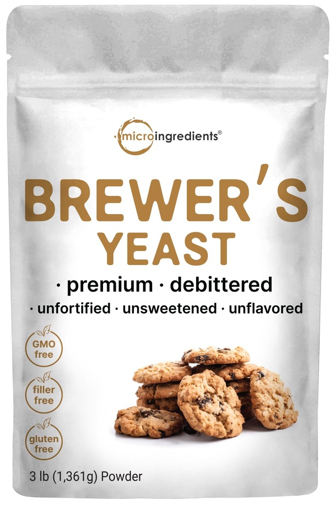 Ζυμομύκητες Σκόνη για Γαλουχία, 3lbs (90 Servings) 