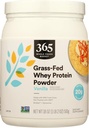 365 από το Whole Foods Market, Grass-Fed Whey Protein Powder, Vanilla Flavor, 18 Ουγγιά