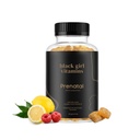 Black Girl Βιταμίνες - Προγεννητική Gummies για τις γυναίκες Βιταμίνη με Φολικό για την υποστήριξη της υγείας των οστών, χωρίς γλουτένη, (Raspberry-Lemonade), 60ct